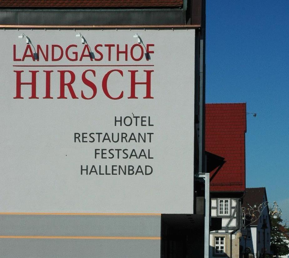 Landgasthof Hirsch Remshalden Zewnętrze zdjęcie